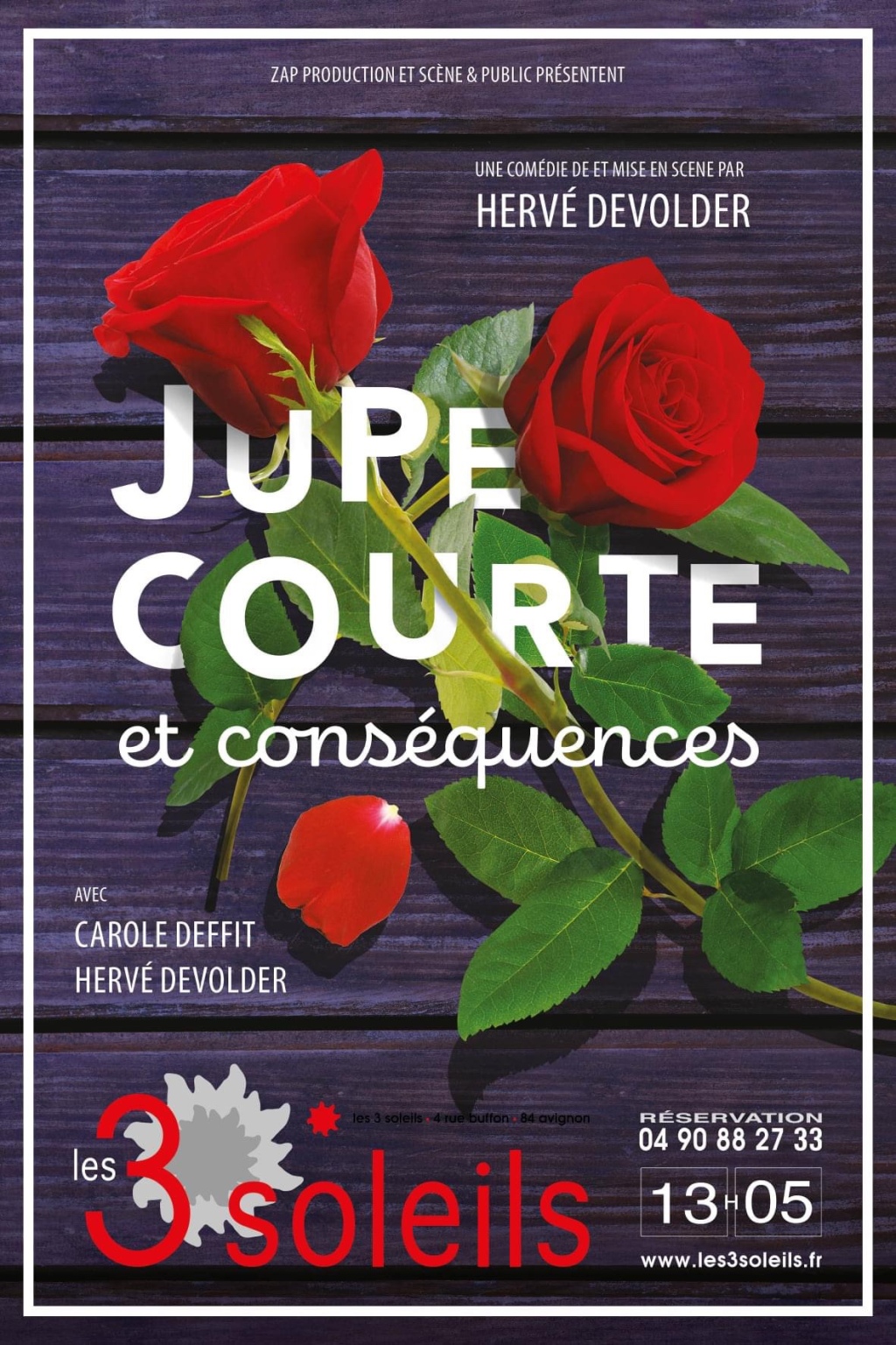 « Jupe Courte et Conséquences » au Théâtre Des 3 Soleils