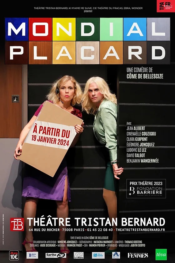 « Mondial Placard » au Théâtre Tristan Bernard
